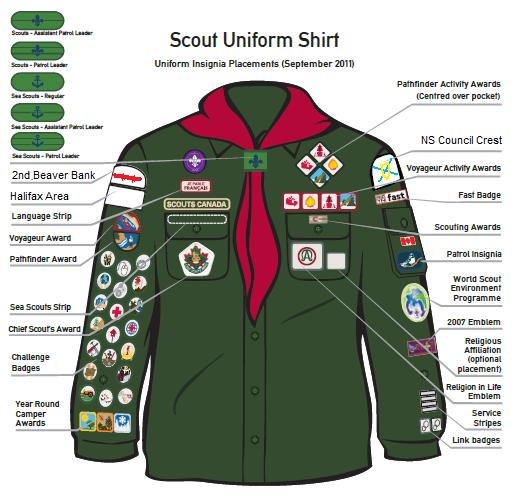 New for Sep 2011 Scout Uniform
