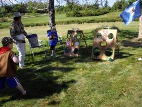 Beaver Bean Bag toss